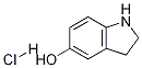 吲哚啉-5-醇盐酸盐 结构式