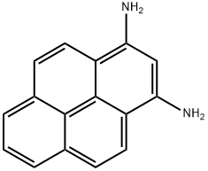 1,3-二氨基芘 结构式