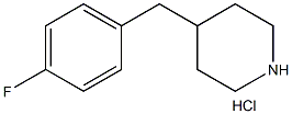 4-(4-氟苄基)哌啶 结构式