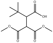 叔丁氧羰甲基丙二酸二甲酯 结构式