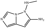 1H-Imidazo[1,5-b]pyrazole-1,2-diamine,  N1-methyl- 结构式