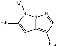6H-Pyrazolo[1,5-c][1,2,3]triazole-3,5,6-triamine 结构式