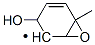 7-Oxabicyclo[4.1.0]hept-4-en-2-yl,  3-hydroxy-6-methyl- 结构式