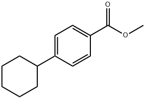 4-CYCLOHEXYL-BENZOIC ACID METHYL ESTER 结构式