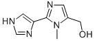 [2,4-Bi-1H-imidazole]-5-methanol,  1-methyl- 结构式