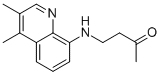 4-(3,4-DIMETHYL-QUINOLIN-8-YLAMINO)-BUTAN-2-ONE 结构式