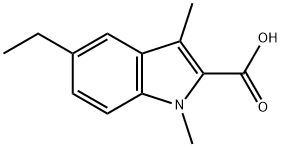 5-ethyl-1,3-dimethyl-1H-indole-2-carboxylic acid