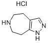 2,4,5,6,7,8-HEXAHYDROPYRAZOLO[3,4-D]AZEPINE HYDROCHLORIDE 结构式