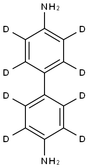4,4′-二氨基联苯 结构式