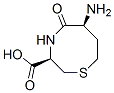 2H-1,4-Thiazocine-3-carboxylicacid,6-aminohexahydro-5-oxo-,(3R-cis)-(9CI) 结构式