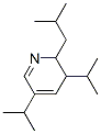 2,3-DIHYDRO-3,5-BIS(1-METHYLETHYL)-2-(2-METHYLPROPYL)PYRIDINE 结构式