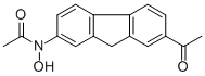 Acetamide, N-(7-acetyl-9H-fluoren-2-yl)-N-hydroxy- 结构式