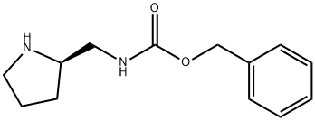 (R)-2-(CBZ-AMINOMETHYL)-PYRROLIDINE 结构式