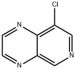 8-氯吡啶并[3,4-B]吡嗪 结构式