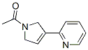 Ethanone,  1-[2,5-dihydro-3-(2-pyridinyl)-1H-pyrrol-1-yl]- 结构式
