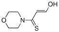 Morpholine,  4-(3-hydroxy-1-thioxo-2-propenyl)-  (9CI) 结构式