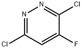 4-氟-3,6-二氯哒嗪 结构式