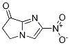 5,6-dihydro-2-nitro-7H-Pyrrolo[1,2-a]iMidazol-7-one 结构式