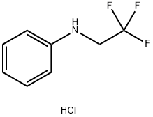 N-(2,2,2-TRIFLUOROETHYL)ANILINE HYDROCHLORIDE 结构式