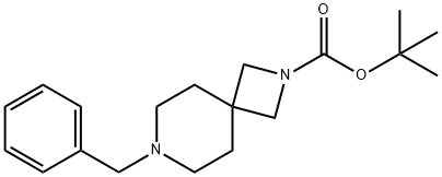 N-BOC-苄基-2,7-二氮杂螺环[3.5]正壬烷 结构式