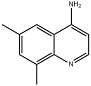 4-AMINO-6,8-DIMETHYLQUINOLINE 结构式