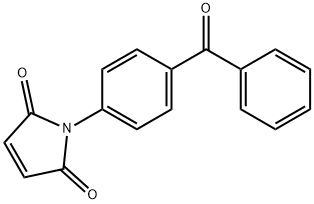 4-(N-马来酰亚胺基)二苯甲酮 结构式