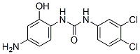 5-Amino-2-[3-(3,4-dichlorophenyl)ureido]phenol 结构式