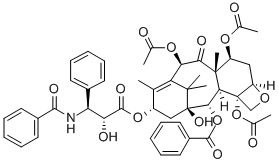 7-紫杉醇 结构式