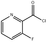 3-氟吡啶-2-甲酰氯 结构式