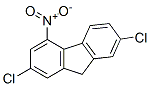 2,7-dichloro-4-nitro-9H-fluorene 结构式