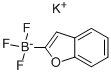 苯并呋喃-2-三氟硼酸钾 结构式