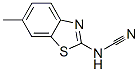 Cyanamide, (6-methyl-2-benzothiazolyl)- (9CI) 结构式