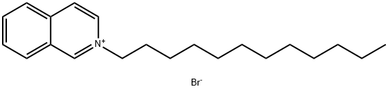 月桂基异喹啉氮鎓溴化物 结构式