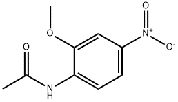2-甲氧基-4-硝基乙酰苯胺 结构式