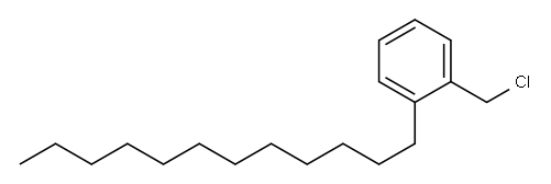 2-Dodecylbenzyl chloride 结构式