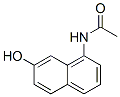 N-(7-hydroxynaphthalen-1-yl)acetamide 结构式