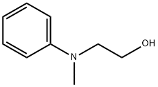 N-甲基-N-羟乙基苯胺 结构式