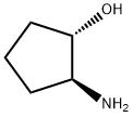 (1S,2S)-2-氨基环戊醇 结构式