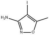 3-氨基-4-碘-5-甲基异恶唑 结构式