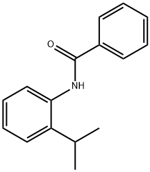 2-异丙基苯基苯甲酰胺 结构式