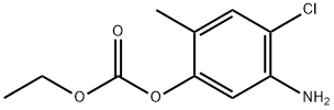 5-氨基-4-氯-2-甲基苯基乙基碳酸酯 结构式