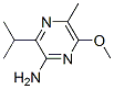 Pyrazinamine, 6-methoxy-5-methyl-3-(1-methylethyl)- (9CI) 结构式