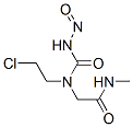 chloroethylnitrosocarbamoyl-glycinemethylamide 结构式