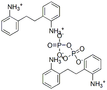 2,2'-ethylenedianilinium tetrahydrogen diphosphate 结构式