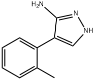 4-(2-甲基-苯基)-2H-3-氨基吡唑 结构式