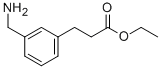 ETHYL 3-(3-(AMINOMETHYL)PHENYL)PROPANOATE 结构式