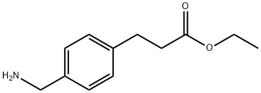 4-氨甲基苯丙酸乙酯 结构式