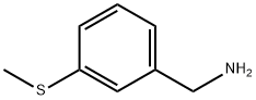 1-[3-(甲基硫烷基)苯基]甲胺 结构式