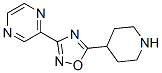 2 - (5 -哌啶- 4 -基- 1 ,2,4 -恶二唑- 3 -基)吡嗪 结构式