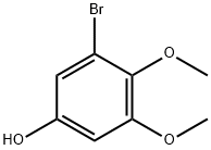 3 - 溴-4,5 - 二甲氧基苯酚 结构式